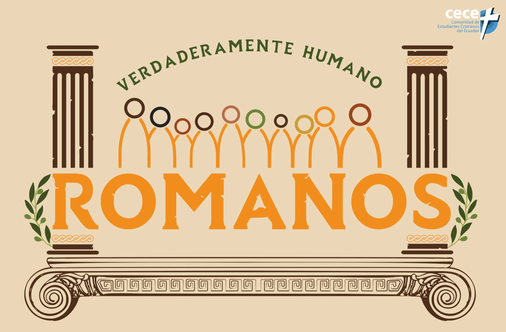 Logo de Romanos a color